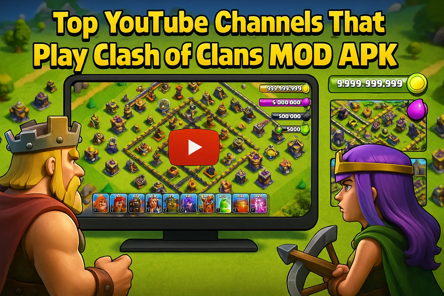 Clash of Clans MOD APK Highlights
